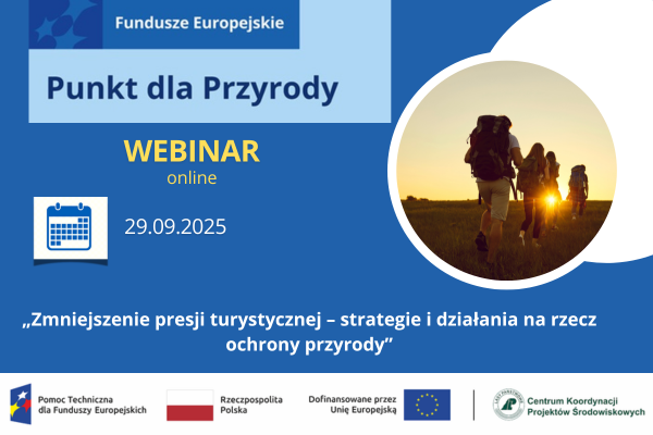 Szkolenie – Zmniejszenie presji turystycznej – strategie i działania na rzecz ochrony przyrody