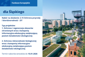 Informacja o naborze Fundusze Europejskie dla Śląskiego